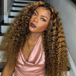 Brown  Curly  Fashion Long Wigs