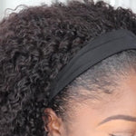 Curly Glueless Headband Wig