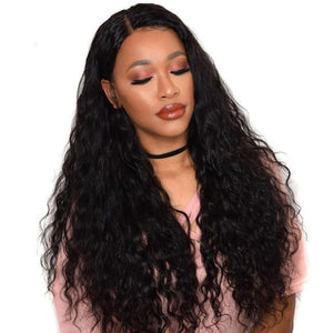 Black big wavy curly Heat-resistant wig