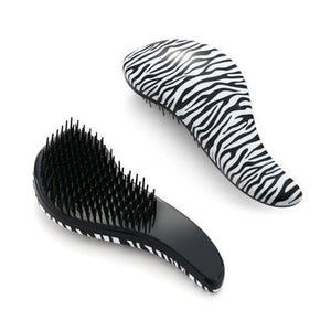 Pente zebra de modelagem profissional para cuidados com o cabelo